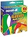 Maxell 190132 CD & DVD Paper Storage Envelope Sleeves with Heavy-duty Paper and Clear Plastic Window Multi-Color 100 Pack (Paper)
