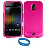 Pink Crystal Hard Case Protective Shield Protector Cover for New Samsung Galaxy Nexus i515 Android (4.0) Ice Cream Sandwich Smartphone + Universal Magnetic Visor Clip for Convenient Handsfree Driving + SumacLife TM Wisdom Courage Workout Wristband 510hjsJTBvL. SL160 Pink Crystal Hard Case Protective Shield Protector Cover for New Samsung Galaxy Nexus i515 Android (4.0) Ice Cream Sandwich Smartphone + Universal Magnetic Visor Clip for Convenient Handsfree Driving + SumacLife TM Wisdom Courage Workout Wristband