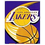 Los Angeles Lakers 50x60 Royal Plush Blanket machine washable highly durabl