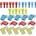 SaferCCTV 22-16 Nylon Flag Spade Connector,1/4