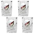 Phoenix Coyotes 4pc Square Shot Glass Set NHL Hockey