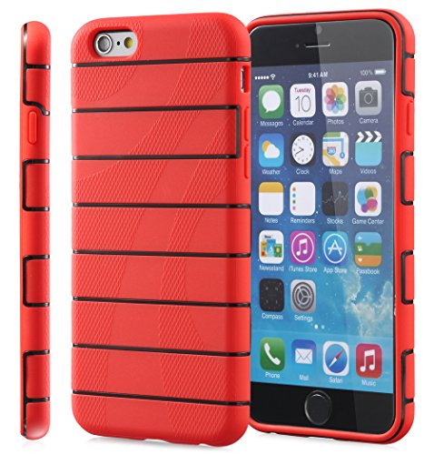 Fosmon DURA-RAIL Slim Fit Durable Cover Case for Apple iPhone 6 (4.7