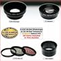58MM WIDE ANGLE AND TELEPHOTO LENS ++ 3 Filters FOR CANON XT XTi 400D