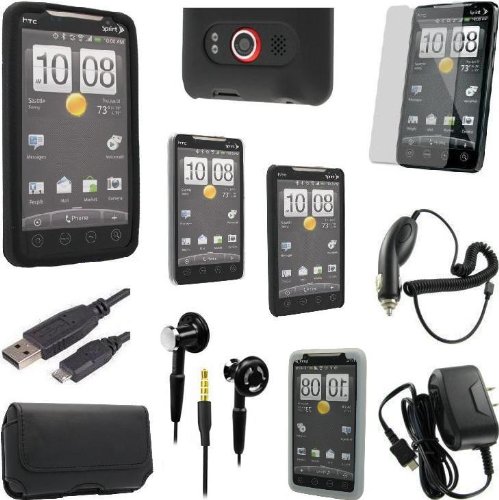 Accessory Bundle EVO4G (10in1) for HTC EVO 4G Sprint - Custom Pack by MAGBAY