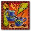 Mayan Chocolate by Jennifer Brinley 10"x10" Art Print Poster