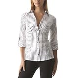 Promod Striped fitted city shirt
