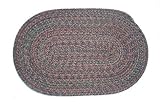 Oval Braided Rug (2'x3'): Barbara Blend - No Band