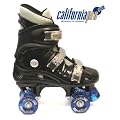 Ventronic California Pro Black Kids & Adults Quad Roller Skates