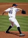 St. Louis Cardinals v New York Mets, PORT ST. LUCIE, FL - MARCH 03: Oliver Perez Photographic Poster Print by Marc Serota, 18x24