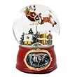 Traditional Holiday Scene - Water Globe Red