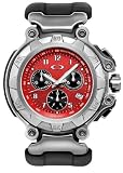 Oakley CRANKCASE Honed/Red/Black Rubber Watch