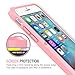 iPhone 6S Case , Trianium [Clear Cushion] For Apple iPhone 6 6S (2014/2015) [Scratch Resistant] Premium iPhone 6 Clear Case Shock-Absorbing TPU Bumper with Hard Back Panel - Cotton Candy