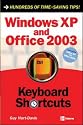 Windows Xp and Office 2003 Keyboard Shortcuts