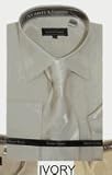 Men's French Cuff Dress Shirt Set $49
