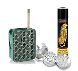 Iolite Wispr Pistachio Green Vaporizer Combo- Free Vector Butane & Four Piece Metal Grinder