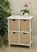 Henley 4 Drawer White Cabinet