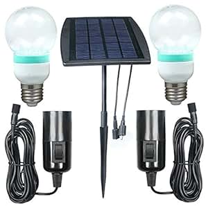 Amazon.com : BonAchat Solar Panel DIY Lighting Kit, Solar Home System