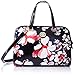Anne Klein Fresh Start MD Satchel Bag, Sorbet Pink Multi/Black/Black, One Size
