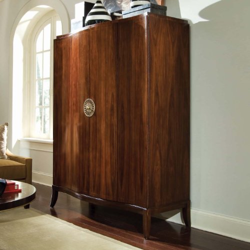 American Drew Bob Mackie Signature Serpentine TV Armoire in