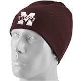 adidas Mississippi State Bulldogs Maroon-Gray Basic Logo Reversible Beanie