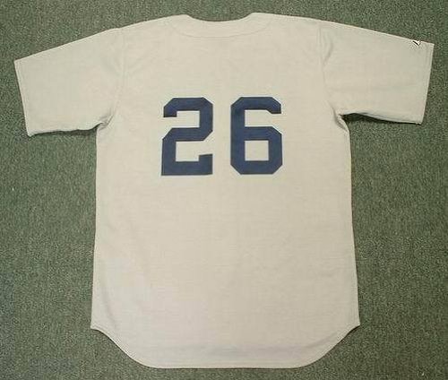 WADE BOGGS Boston Red Sox 1987 Majestic Cooperstown Away Throwback Baseball Jersey, 2XL