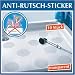 Einfach und schnell sind diese 10 transparenten Aufkleber mit je 10cm Durchmesser in Ihrer Dusche 
oder Badewanne befestigt und lassen sich beim Auszug auch einfach abl�sen - auch nach vielen Jahren. 
Egal welche Farbe Ihre Wanne hat - die Sticker sind volltransparent und dadurch fast unsichtbar! Das 
Material ist kalkabweisend und mit weniger als einem Millimeter St�rke ultra-d�nn. Schimmel und 
sonstige Verschmutzungen kommen ebenfalls nicht vor. Man rutscht einfach nicht mehr aus - beugen 
auch Sie schwersten Verletzungen vor. 
Das schreiben unsere Kunden hier in den offiziellen Amazon-Rezensionen:Stefan Dietze: Klare 
Kaufempfehlung. Pinguin: Anti-Rutsch-Sticker sind gut f�r gebrauchte Badewannen, da sie fast 
unsichtbar sind und relativ lange - bei sauberer Verarbeitung - halten. Joh Hurnik: Die Sticks f�r 
die Badewanne zur Rutschsicherheit sind das Beste,
was ich bisher ausprobiert habe. Nina Correa: 
Alles in Allem ein Top Produkt
Bei ausreichender Menge an Stickern gibt es mit Sicherheit kein 
Ausrutschen mehr im Bad, durch die Rutschhemmer-Wirkung kann man beim Baden oder Duschen einfach mit 
einer erh�hten Standsicherheit rechnen. Sicher stehen und nicht rutschen - in Ihrem Badezimmer, egal 
ob in der Duschtasse oder in der Badewanne aufgeklebt - selbst auf Fliesen!
Wie uns viele K�ufer 
best�tigen, ist die rutschhemmende Wirkung herausragend, jedoch k�nnen wir im Falle eines Unfalls 
keine Haftung �bernehmen.
Die Gebrauchsanweisung in den Sprachen Deutsch, Englisch, Franz�sisch, 
Holl�ndisch, Italienisch, Portugiesisch, Spanisch, Schwedisch, D�nisch, Polnisch, Griechisch und 
Russisch finden Sie im Internet unter: http://randow.com/produktbilder/sticker.jpg