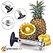 [LIFETIME GUARANTEE] Stainless Steel Cutting Blade Pineapple Easy Peeler Slicer and De-Corer...