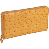 Kena Kai Women's DataSafe Ostrich Embossed Zippered Wallet - 4