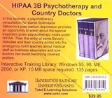 HIPAA 3B Psychotherapy and Country Doctors