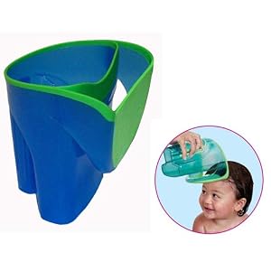 Munchkin Shampoo Rinser - Helps keep soap and water out of child's eyes with soft rim