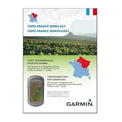 Garmin Topo Frankreich Nord-Ost - Freizeit- und Wanderkarte f�r GPS Ger�te auf DVD und microSD