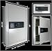 Large Flat Keyless Electronic Digital Lock Wall Safe Home or Office Security