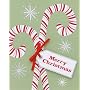 The Gift Wrap Company Boxed Christmas Cards, Vintage Canes, 20-Count Box (Pack of 2)