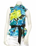2b Flower Keyhole Top