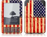 Gelaskins Protective Skin for The Kindle Keyboard - Stars & Stripes