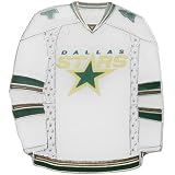 NHL Dallas Stars White Jersey Pins