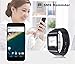 eMARS Smart Watch Bluetooth with 16 GB SD Card and Sim Card Slot for Android Samsung S5/S6/Note 4/5 HTC/Sony/LG and iPhone 5/5S/6/6 Plus Smartphones - Gold