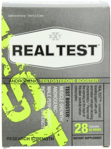EXT Real Test Androgenic Testosterone Booster -- 28 Capsules