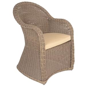 Azuma Cannes 3pc Wicker Rattan Garden Patio Conservatory Furniture Companion Set