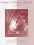 Student's Solution Manual to accompany Calculus Third Edition