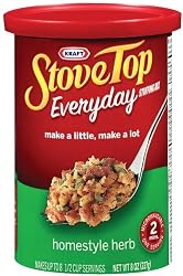 Stove Top Stuffing Mix, Homestyle Herb, 8-Ounce Canisters (Pack of 6)