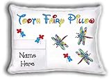 Tooth Fairy Pillow (self-contained pillow) - Dragonflies
