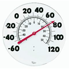 Outdoor Thermometer with Large Numbers