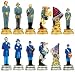 Pewter Civil War Theme Chess Set