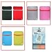 2n1 Combo - 2-Sided Reversible Premium Laptop Just Fit Neoprene Sleeve Case Cover - Bundle with LCD Screen Protector for Amazon Kindle Electronic Reading Device - (Kindle NOT included) Image