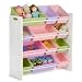 Honey-Can-Do SRT-01603 Kids Toy Organizer and Storage Bins, White/Pastel