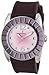 Festina Women's Dream F16540/7 Purple Rubber Quartz Watch with Silver Dial