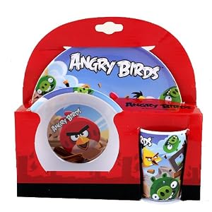 Angry Birds 3-Piece Dinnerware Set