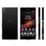 Highend berry Xperia Z4 SO-03G SOV31 402SO エクスぺリア Z4 落下防止 用 ストラップ ホール 保護キャップ 一体型 ソフト TPU ケース ストラップ 付き クリア