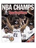 Sporting News Magazine July 08, 2005 - 2005 NBA Champs San Antonio Spurs Photographic Poster Print, 12x16